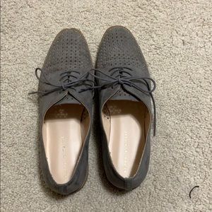 Grey Oxfords